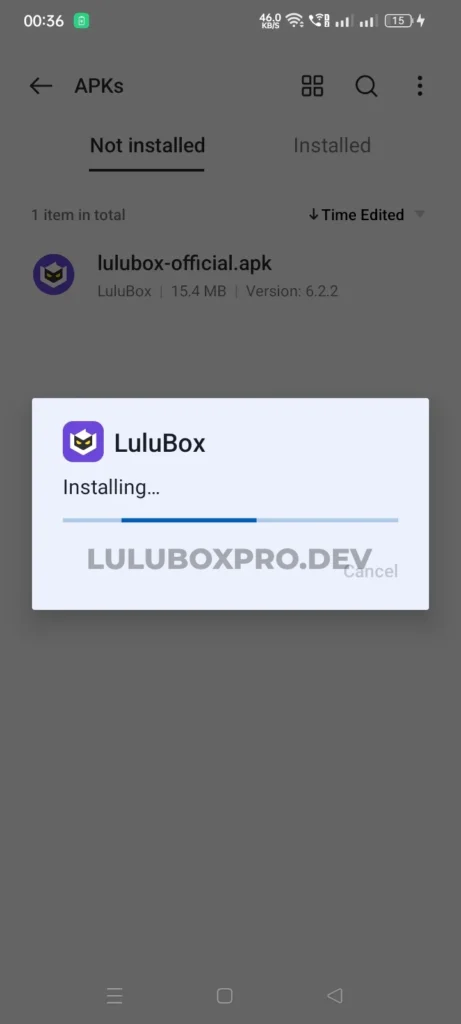 lulubox-installing